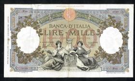 Italien / Italy P.056c 1000 Lire 1939 (3) 