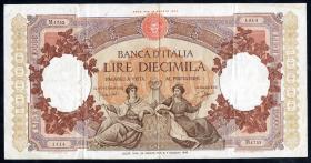 Italien / Italy P.089d 10.000 Lire 1961 (3) 
