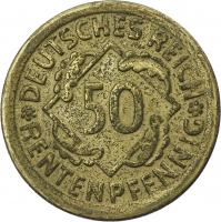 J.310 • 50 Rentenpfennig 1924 E 