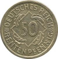 J.310 • 50 Rentenpfennig 1924 F 