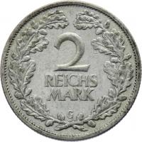 J.320 • 2 Reichsmark 1926 G 