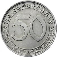 J.365 • 50 Reichspfennig 1938 B 