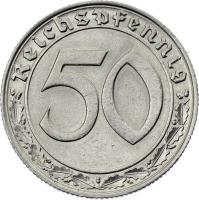 J.365 • 50 Reichspfennig 1939 B 
