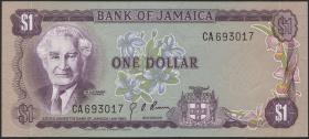 Jamaika / Jamaica P.059a 1 Dollar (1976) (1) 