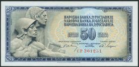 Jugoslawien / Yugoslavia P.083a 50 Dinara 1968 (1) 