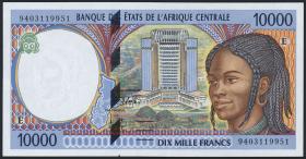 Zentral-Afrikanische-Staaten / Central African States P.205Ea 10.000 Francs 1994 (1) 