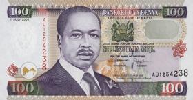 Kenia / Kenya P.37e 100 Shillings 2000 (1) 