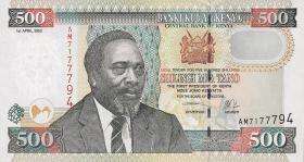 Kenia / Kenya P.44a 500 Shillings 2003 (1) 