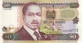 Kenia / Kenya P.36g 50 Shillings 2002 (1) 