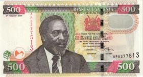 Kenia / Kenya P.44c 500 Shillings 2.8. 2004 (1) 