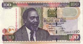 Kenia / Kenya P.48b 100 Shillings 2006 (1) 
