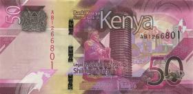Kenia / Kenya P.52 50 Shillings 2019 (1) 