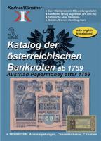 Kodnar / Künstner: Katalog der österreichischen Banknoten ab 1759 
