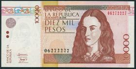 Kolumbien / Colombia P.453m 10.000 Peso 22.8.2009 (1) 