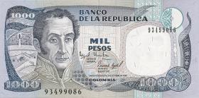 Kolumbien / Colombia P.438 1000 Pesos 1995 (1) 
