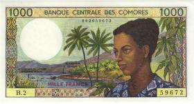 Komoren / Comoros P.11a 1000 Francs (1994) (1) 