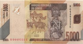 Kongo / Congo P.102b 5000 Francs 2013 (1) 