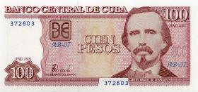 Kuba / Cuba P.124 100 Pesos 2001 (1) 