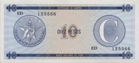 Kuba / Cuba P.FX22 10 Pesos o.J. Serie C (1) 