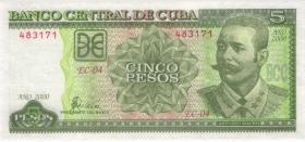 Kuba / Cuba P.116c 5 Pesos 2000 (1) 