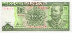 Kuba / Cuba P.116e 5 Pesos 2002 (1) 
