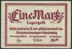 KZ Oranienburg 1 Reichsmark Lagergeld (1933) (2) 