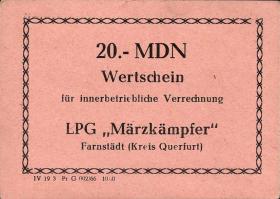 L.028a.14 LPG Farnstädt "Märzkämpfer" 20 MDN (1) 