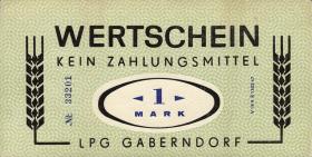 L.032.3 LPG Gaberndorf "Zur Warte" 1 Mark (1) 