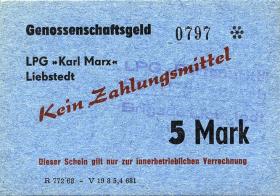 L.077.17 LPG Liebstedt "Karl Marx" 5 Mark (1) 
