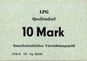 L.115.16 LPG Quellendorf "Goldene Ähre" 10 Mark (1) 