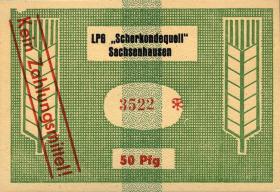 L.123.08 LPG Sachsenhausen "Scherkondequell" 50 Pfennig (1) 
