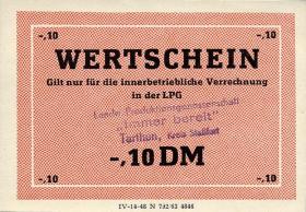 L.135.1 LPG Tarthun "Immer bereit" 0,10 DM (1) 