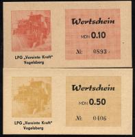 L.145.1/8 LPG Vogelsberg/Sprötau "Vereinte Kraft" 0,10 MDN - 100 MDN Satz (1) 