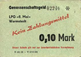 L.154.2 LPG Wormstedt "8.Mai" 0,10 Mark (2) 