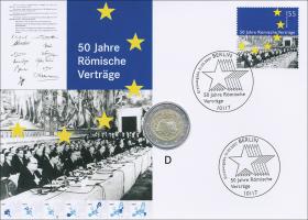 V-151 • Römische Verträge >2 Euro Ausgabe D 