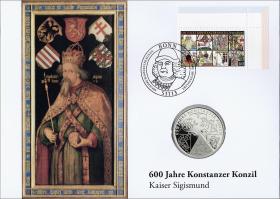 L-8919 • 600 Jahre Konstanzer Konzil - Kaiser Sigismund PP 