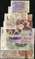 Litauen / Lithuania 10 Cent. - 50 Litaura Olympische Spiele 1991 (1) 