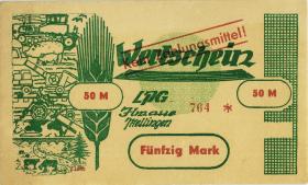 L.086.07 LPG Mellingen "Ilmaue" 50 Mark (1) 