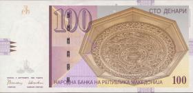 Mazedonien / Macedonia P.16a 100 Denari 1996 (1) 
