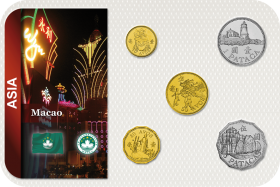 Kursmünzensatz Macau 