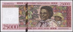 Madagaskar P.82 25000 Francs (1998) (1) 