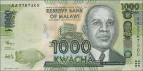 Malawi P.62a 1000 Kwacha (2012) (1) 