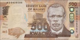 Malawi P.61a 500 Kwacha 2012 (1) 