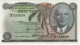 Malawi P.09c 50 Tambala 1975 (1) 
