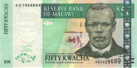 Malawi P.45b 50 Kwacha 2003 (1) 