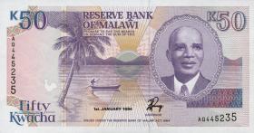 Malawi P.28b 50 Kwacha 1994 (1) 