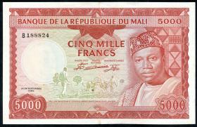 Mali P.10 5000 Francs 1960 (2) 