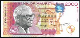 Mauritius P.48 2000 Rupien 1998 (1) 