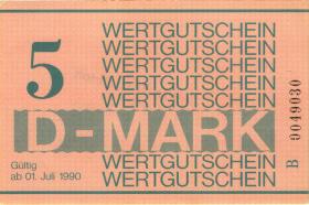 MDI-39 DDR Gefängnisgeld 5 DM (1990) (1) 