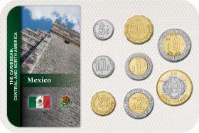 Kursmünzensatz Mexiko / Coin Set Mexico 